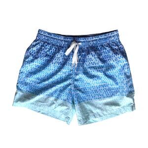 Chubbies Classic Swim Trunks Men’s Size Small Blue The Ocean Trifectas Beach